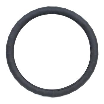 Xkeribom Lenkradbezug 37-38cm Lenkradschoner Lenkradschutz Schwarz Punkt Griff